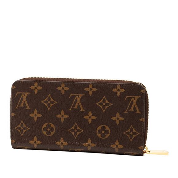 Louis Vuitton Monogram Zippy Wallet Round Zipper Long Wallet M60017 Brown PVC - Picture 2 of 6